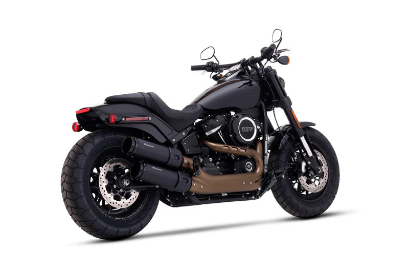 500-1220 | Rinehart Racing| 2018-24- Milwaukee Eight (M8) Fat Bob - 4.5 Slip-ons