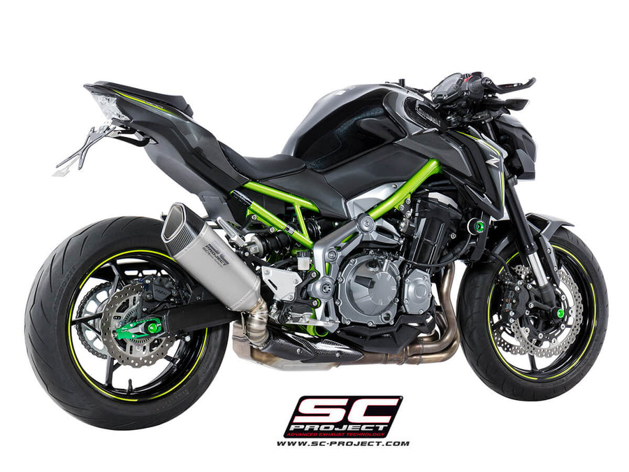 SC PROJECT Exhaust SC1-R Carbon Fibre (2017-2019) for Kawasaki Z900