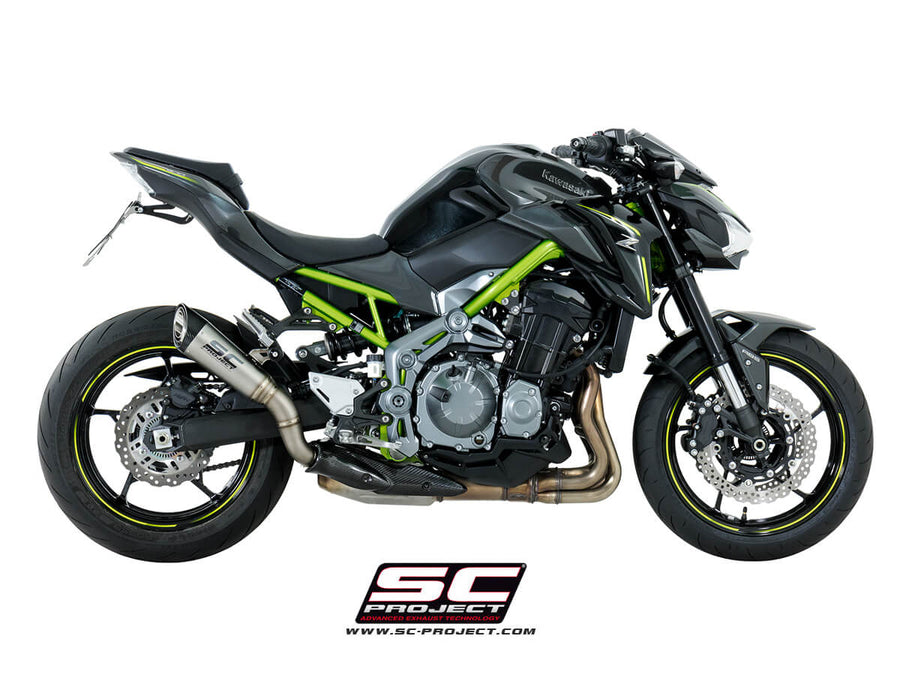 SC Project Exhaust S1 Titanium (2017-2019) for Kawasaki Z900