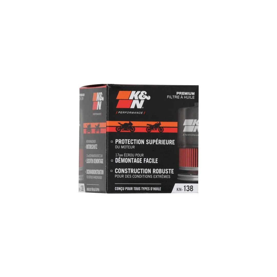 K&N | K&N Powersports High-Performance Wrench-Off Oil Filter