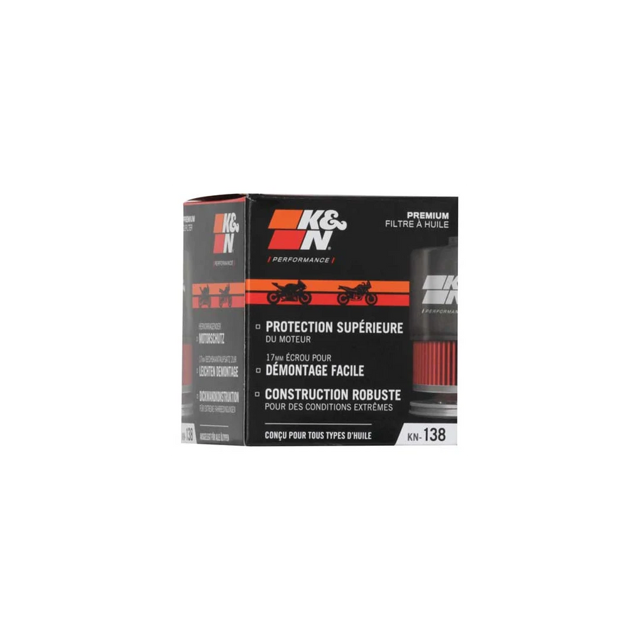 K&N | K&N Powersports High-Performance Wrench-Off Oil Filter