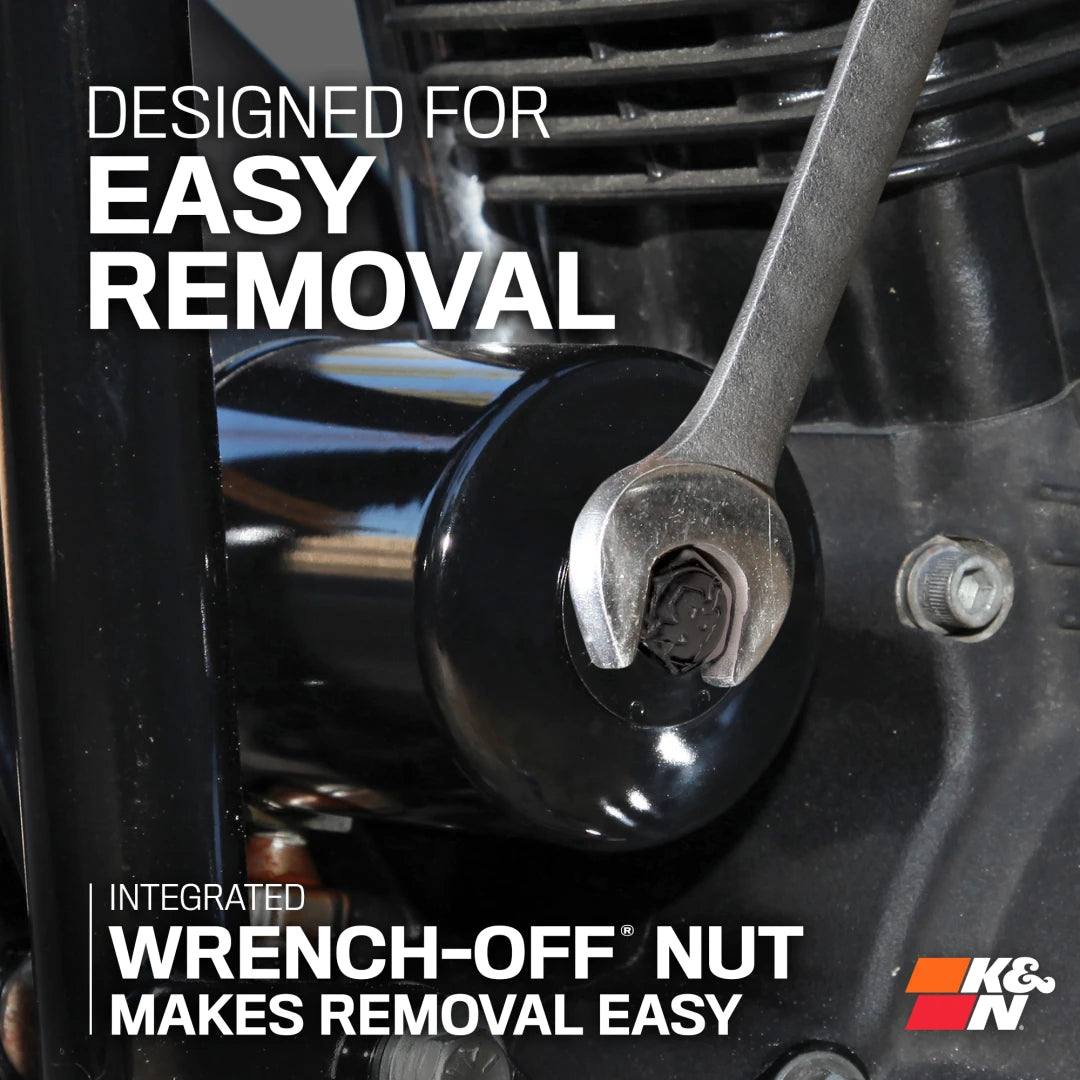 K&N | K&N Powersports High-Performance Wrench-Off Oil Filter