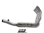 SC PROJECT Stainless Steel 4-2-1 Compatible With Sc project range for Z900 (17-19)