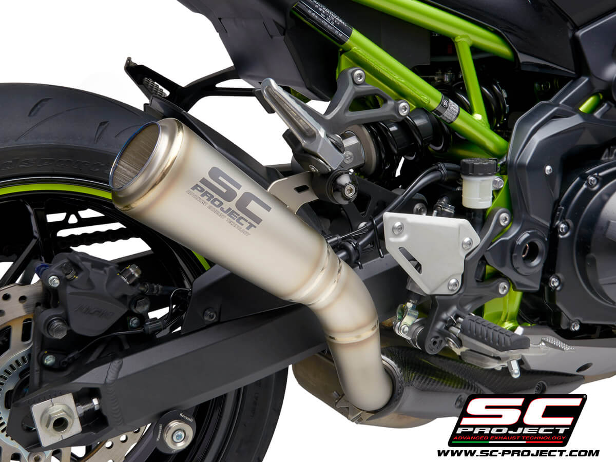 SC Project Titanium S1-GP Exhaust for Kawasaki Z900 (2020-2024)