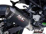 SC Project Carbon Exhaust SC1-S (2017-2019) for Kawasaki Z900 (Without Carbon fibre heat protection)