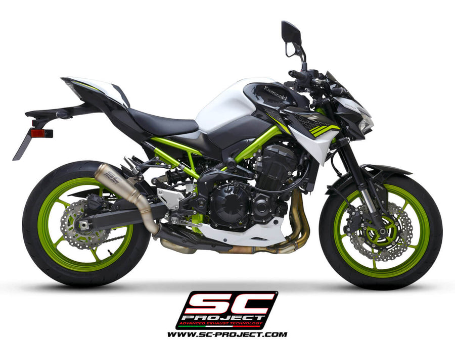 SC Project Titanium S1-GP Exhaust for Kawasaki Z900 (2020-2024)