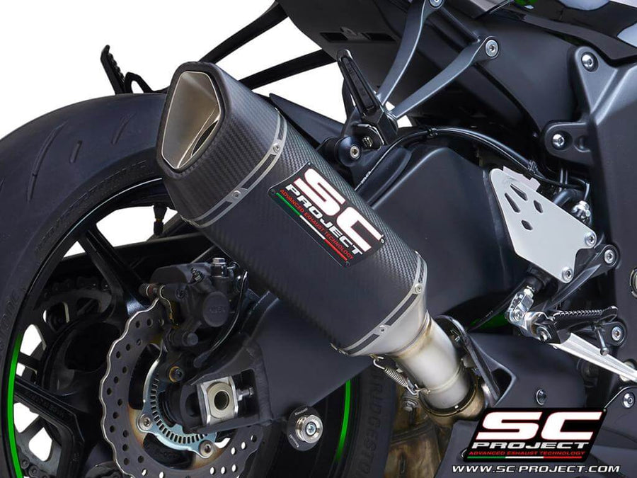 SC Project SC1-R Carbon (2019-21) Exhaust for Kawasaki Ninja ZX-6R