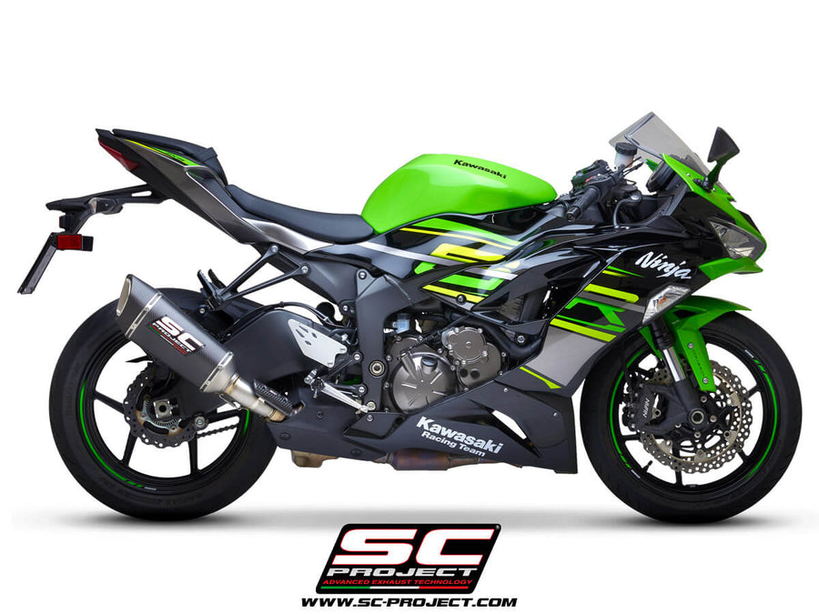 SC Project SC1-R Carbon (2019-21) Exhaust for Kawasaki Ninja ZX-6R