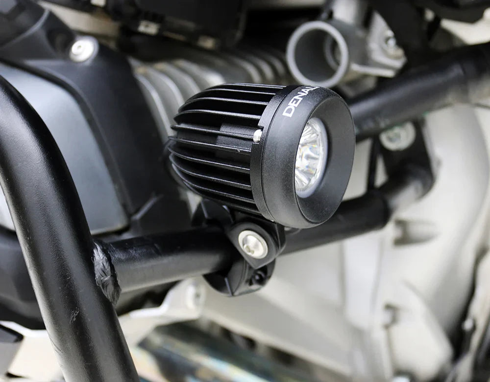 DENALI | Denali Engine Guard Driving Light Mount - 21-29mm Bar Clamp-Black