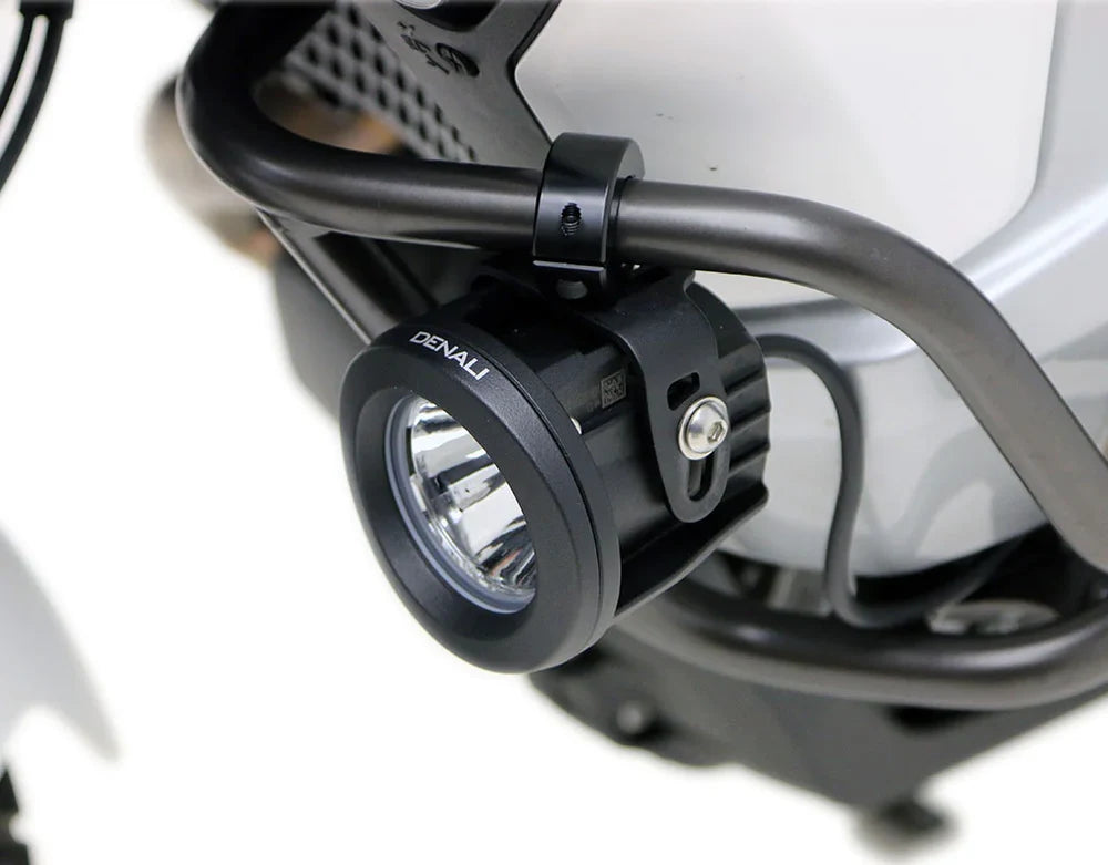 DENALI | Denali Engine Guard Driving Light Mount - 21-29mm Bar Clamp-Black