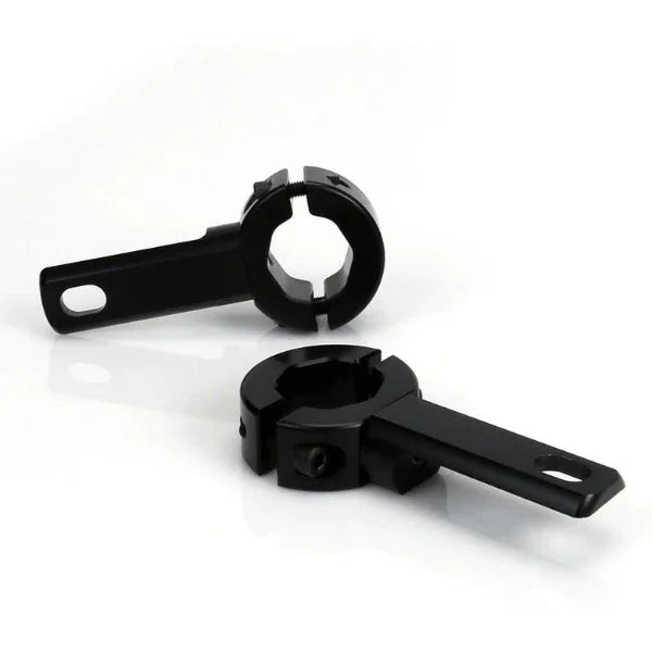 DENALI | Denali Engine Guard Driving Light Mount - 21-29mm Bar Clamp-Black