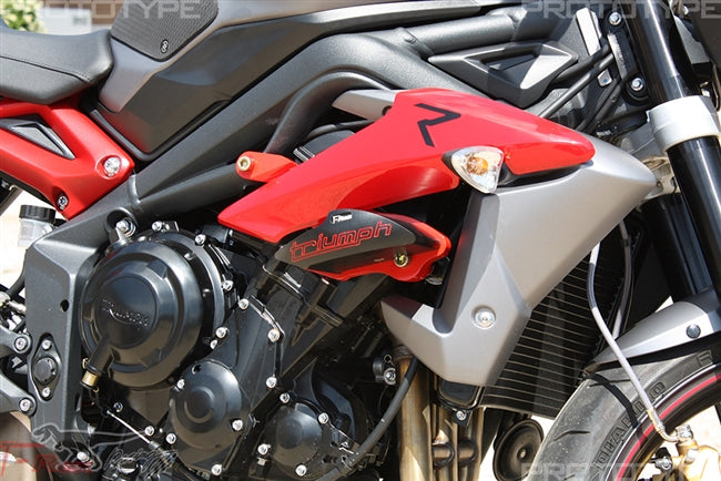 2013 - 2016 Triumph Street Triple / R No Cut Frame Sliders