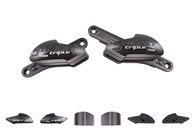 Triumph Street Triple 675 / 675R / 765 / R / RS / S No Cut Frame Sliders
