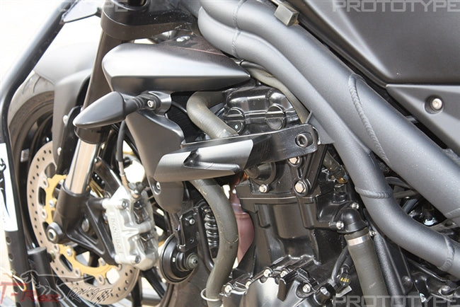2000 - 2010 Triumph Speed Triple No Cut Frame Sliders