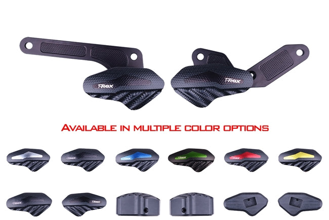 2018 - 2023 Kawasaki Ninja 400 No Cut Frame Sliders w/ aluminum inserts