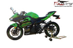 2018 - 2023 Kawasaki Ninja 400 No Cut Frame Sliders w/ aluminum inserts