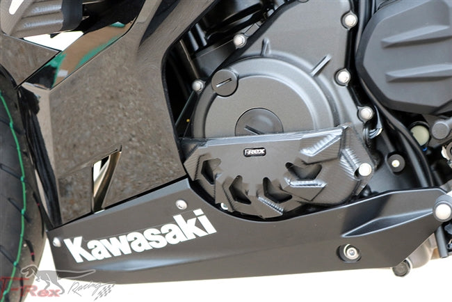 2018 - 2023 Kawasaki Ninja 400 No Cut Frame Sliders Case Covers Spools