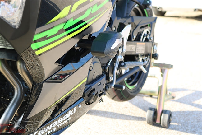 2018 - 2023 Kawasaki Ninja 400 No Cut Frame Sliders Case Covers Fender Eliminator Spools