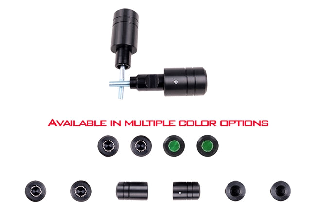 2019 - 2023 Kawasaki Ninja ZX-6R No Cut Frame Sliders Round Pucks