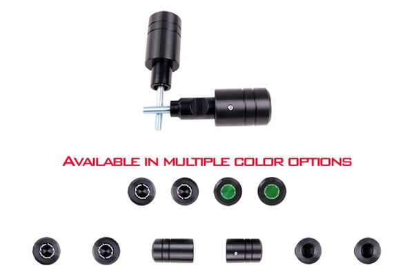2019 - 2023 Kawasaki Ninja ZX-6R No Cut Frame Sliders Round Pucks