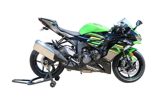 2019 - 2023 Kawasaki Ninja ZX-6R No Cut Frame Sliders Round Pucks