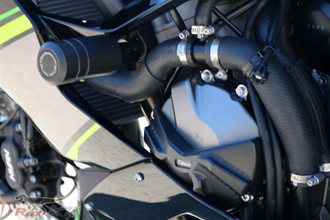 2019 - 2023 Kawasaki Ninja ZX-6R No Cut Frame Sliders Round Pucks