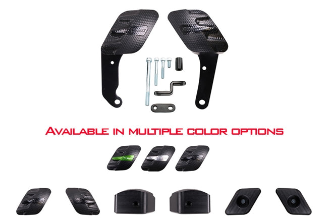 2012 - 2016 Kawasaki Ninja 650R No Cut Frame Sliders
