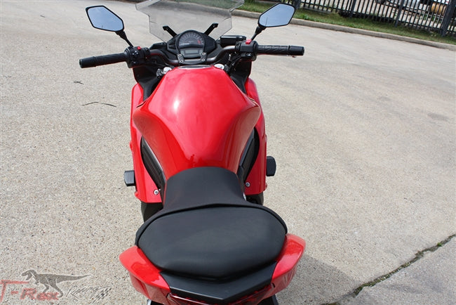 2012 - 2016 Kawasaki Ninja 650R No Cut Frame Sliders