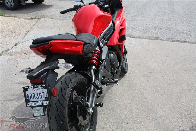 2012 - 2016 Kawasaki Ninja 650R No Cut Frame Sliders