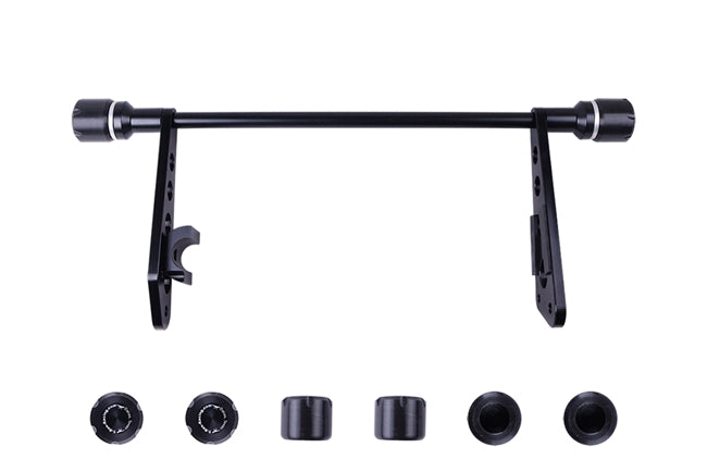 2009 - 2011 Kawasaki Ninja 650R No Cut Frame Sliders