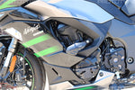 2017 - 2024 Kawasaki Ninja 1000, 2025 Ninja 1100SX No Cut Frame Sliders