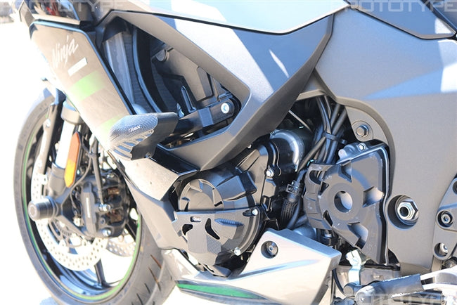 2017 - 2024 Kawasaki Ninja 1000, 2025 Ninja 1100SX No Cut Frame Sliders