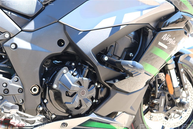 2017 - 2024 Kawasaki Ninja 1000, 2025 Ninja 1100SX No Cut Frame Sliders