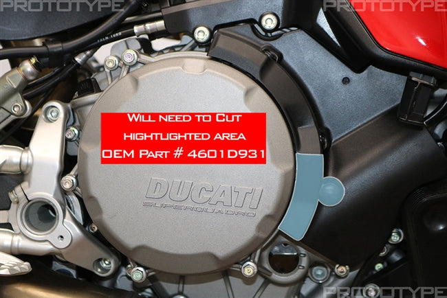 Ducati Panigale V2 Cut Frame Sliders
