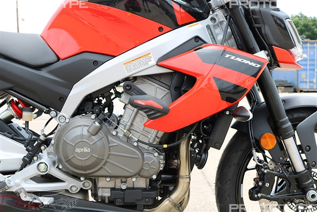 2025 - 2026 Aprilia Tuono 457 No Cut Frame Sliders