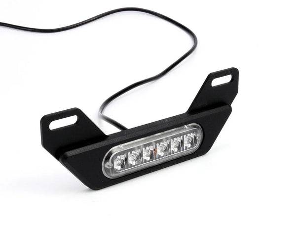 DENALI | DENALI B6 LED Auxiliary Motorcycle Brake Light Kit with License Plate Mount