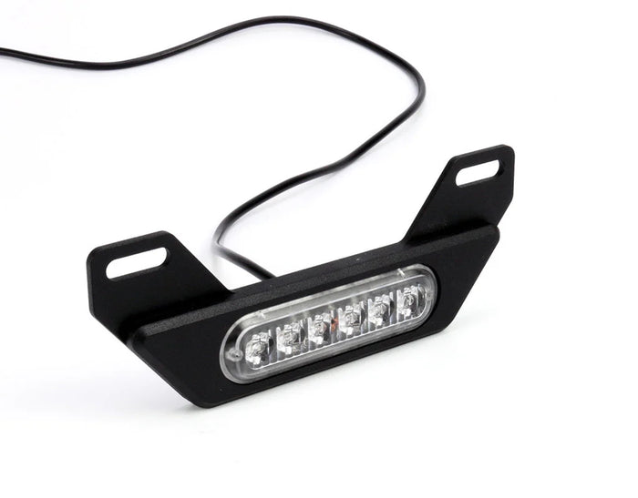DENALI | DENALI B6 LED Auxiliary Motorcycle Brake Light Kit with License Plate Mount