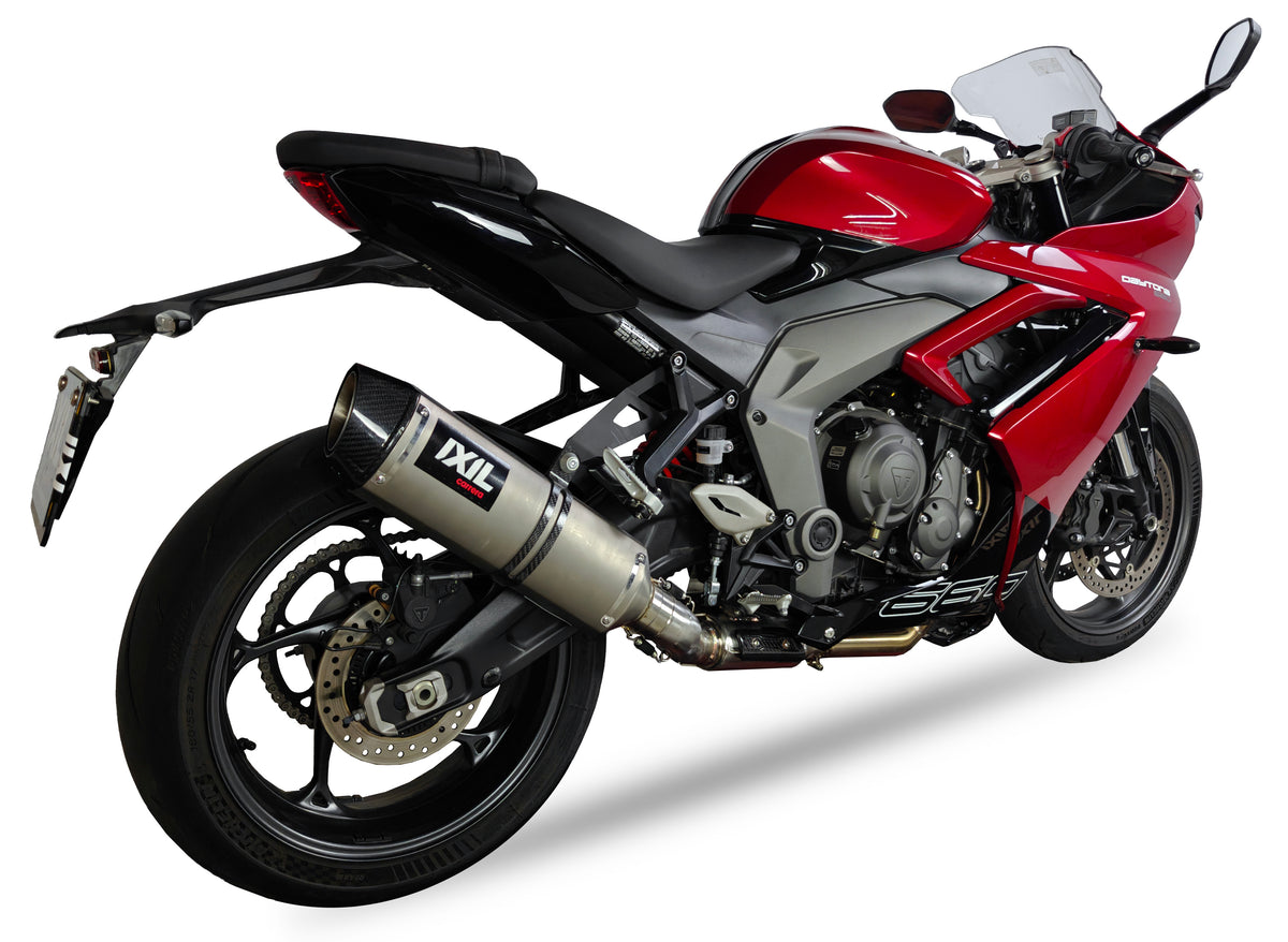 Ixil Exhaust | Triumph Daytona 660 IXIL VTR Race Full Exhaust System