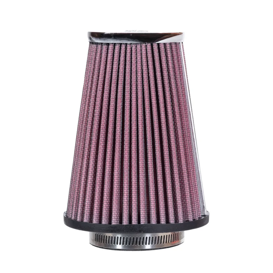 K&N | K&N High-Flow Universal Air Filter – 2-7/16" Flange