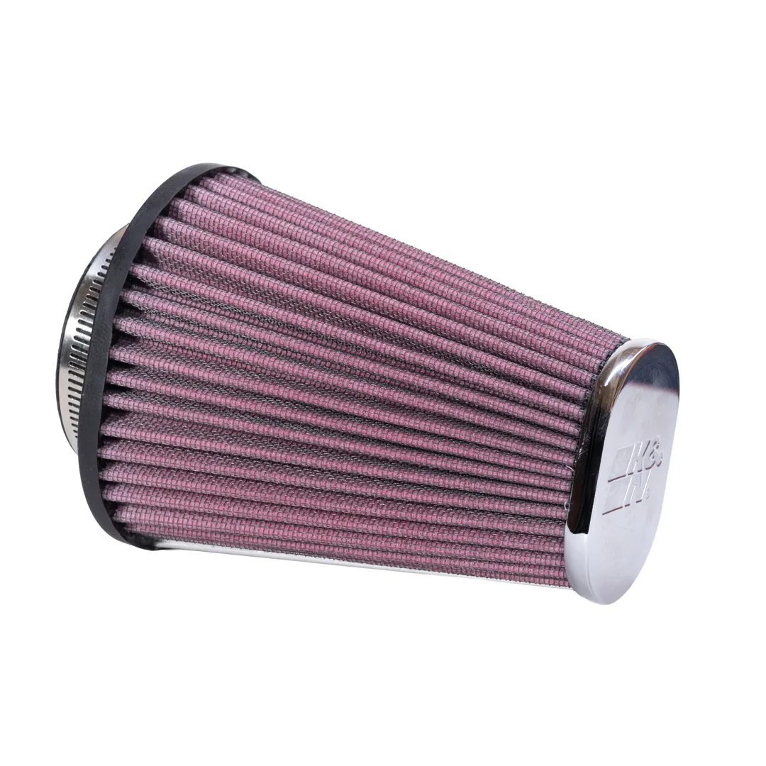 K&N | K&N High-Flow Universal Air Filter – 2-7/16" Flange