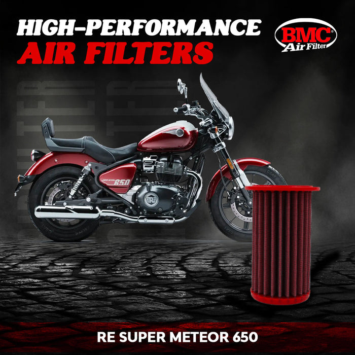 FM01182  | BMC High-Performance Air Filter for Royal Enfield Super Meteor 650 / Shotgun 650