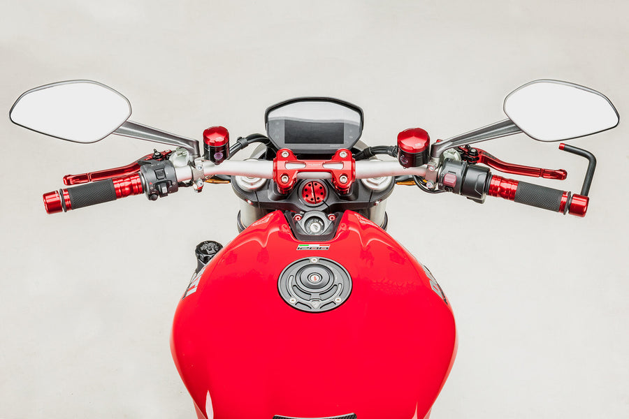 CNC RACING | Fluid reservoir front brake 25 ml with level window - only cap