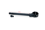 CNC RACING | Clip-On Handlebar Kit Ø 53 mm – offset 26 mm with Steering Damper Support for Ducati Panigale V4