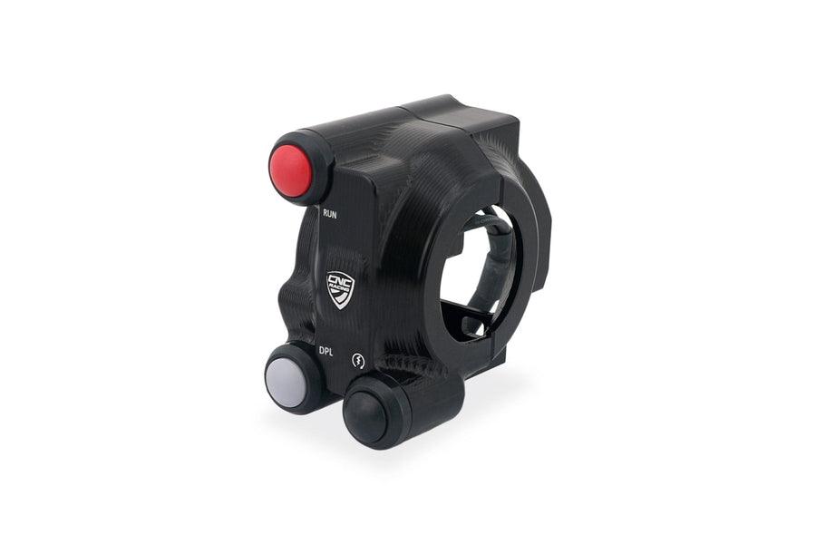 CNC RACING | Right handlebar switch on throttle control unit cover Ducati Panigale V4