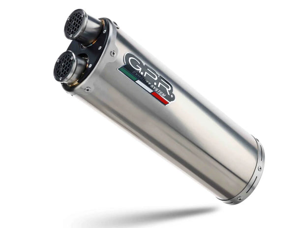G.P.R EXHAUST | Triumph Tiger 900 GT / Pro / Rally Pro 2024-2025, Dual Inox, Slip-on exhaust