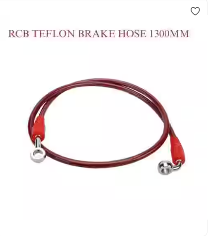 RCB | RCB TEFLON BRAKE HOSE 1300MM - Red