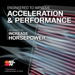 K&N | K&N High-Flow Powersports Lifetime Engine Air Filter for Ducati Motorcycles