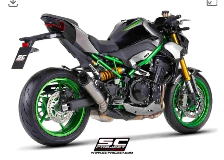 SC-PROJECT | SC PROJECT Kawasaki Z900 (2025+) SC-Project S1 Titanium Exhaust System