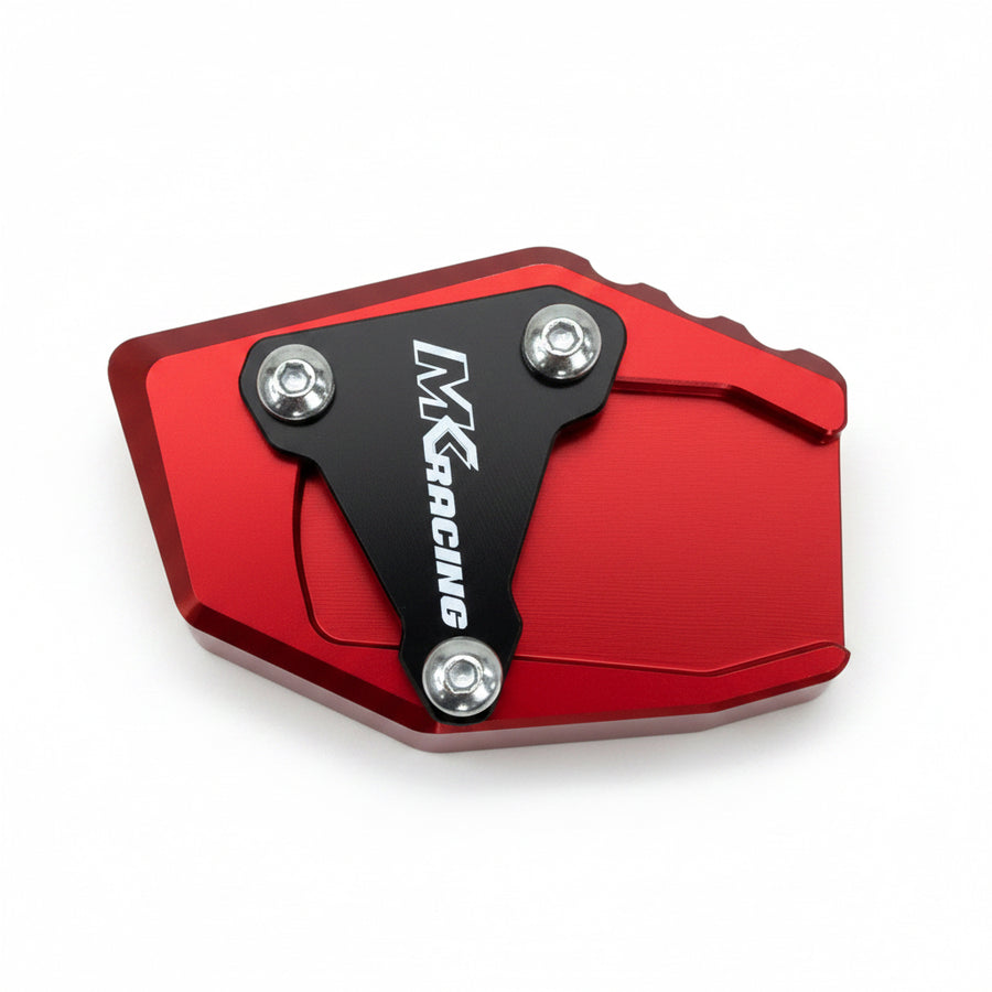 Mk Racing | Mk Racing Side Stand Enlarger Red  for Aprilia Rs 457 2024-26