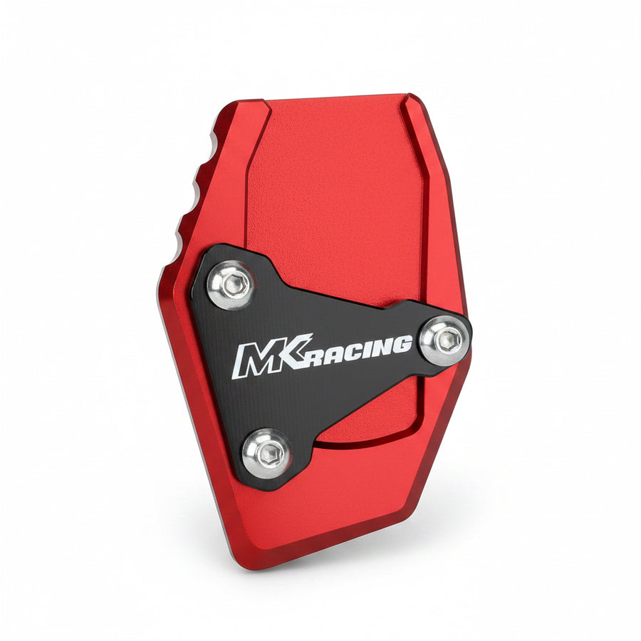 Mk Racing | Mk Racing Side Stand Enlarger Red  for Aprilia Rs 457 2024-26